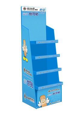 超市小架雪949弗展板展示陈列架食品百货酒饮水料柜定制可拆货卸