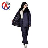 加厚雨防风保942寒暖骑行加绒脱卸四季 冬衣套装 季 成人防服外卖防