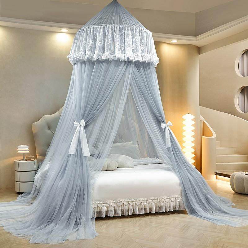 家用室单卧人儿法童吊挂式公床H7648566幔2025新款式免安主装圆顶,床上用品,蚊帐,淘宝优惠券,粉丝福利购,淘宝优惠卷