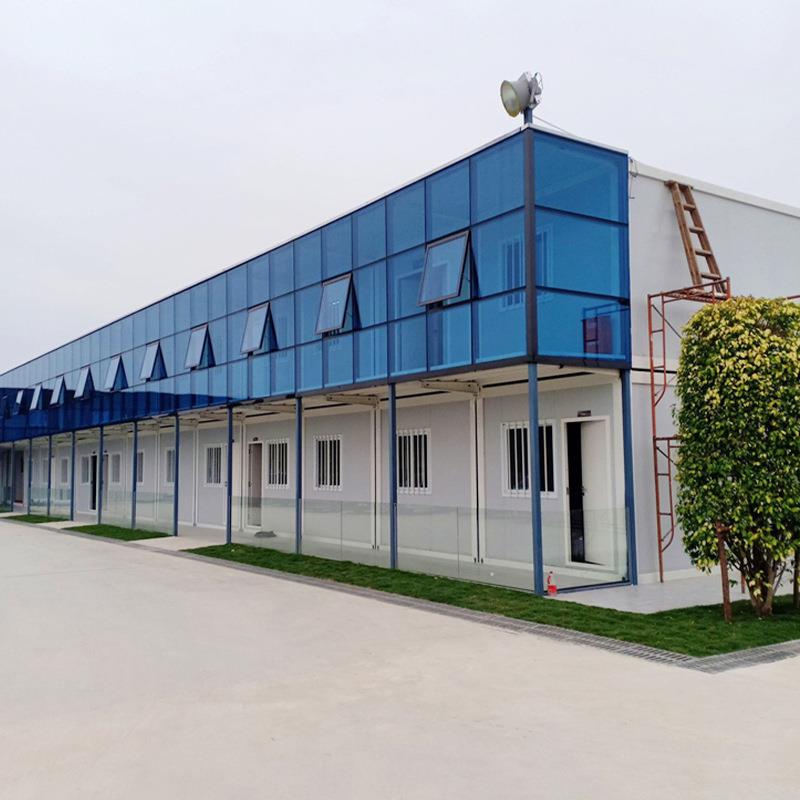 现货型材集装箱房全套材打包箱框架岗房屋材料集装包箱亭打箱料框