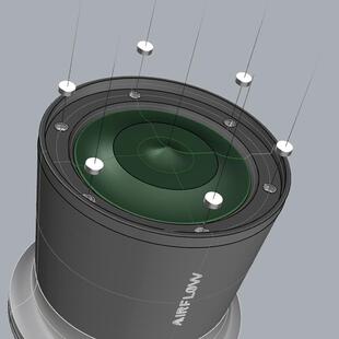 AIFOW气流陀螺咖啡接粉RL器磨豆接粉杯手冲意式落粉器58mMKLm外机