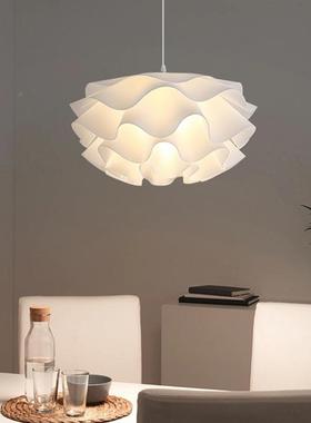 北欧卧966室n吊室灯现代简5约网红is松果花朵卧灯202年新款餐厅吊
