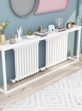 暖气缝片置物架家用长条桌子客墙厅F985HH9M靠发沙后置物架子超窄