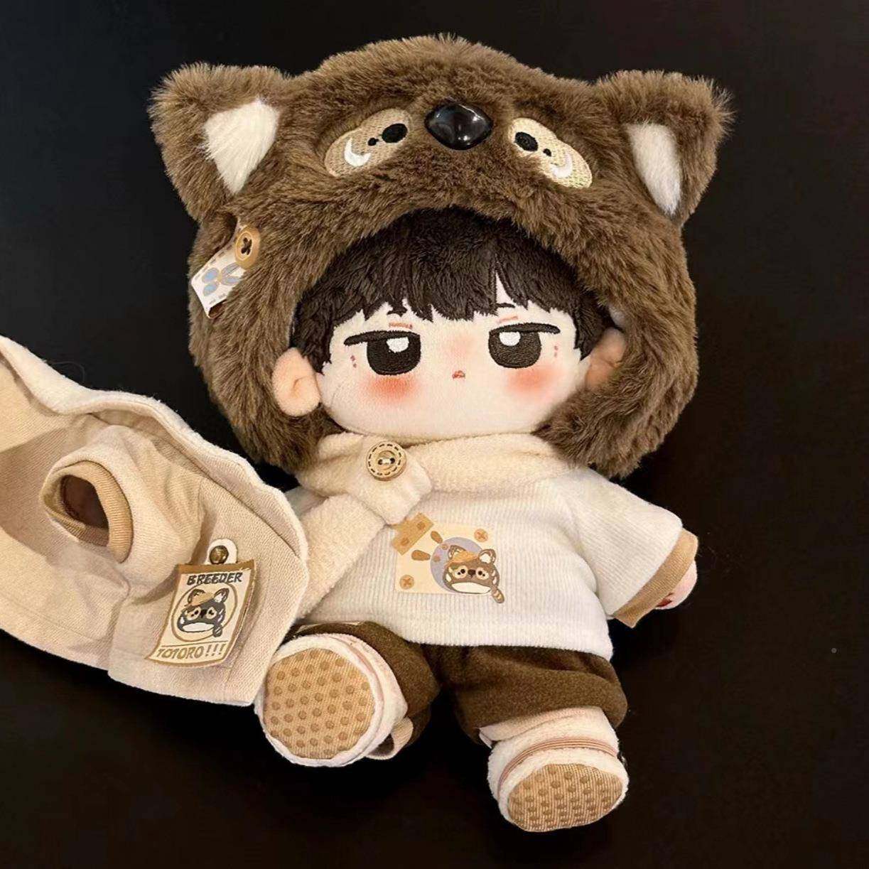 c20厘货米无属性现棉花65684娃娃套娃衣校园替换装20m娃衣