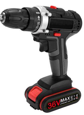 锂21KDOV锂电钻装电钻双速充电钻盒手枪钻多功能家套用电动螺塑丝