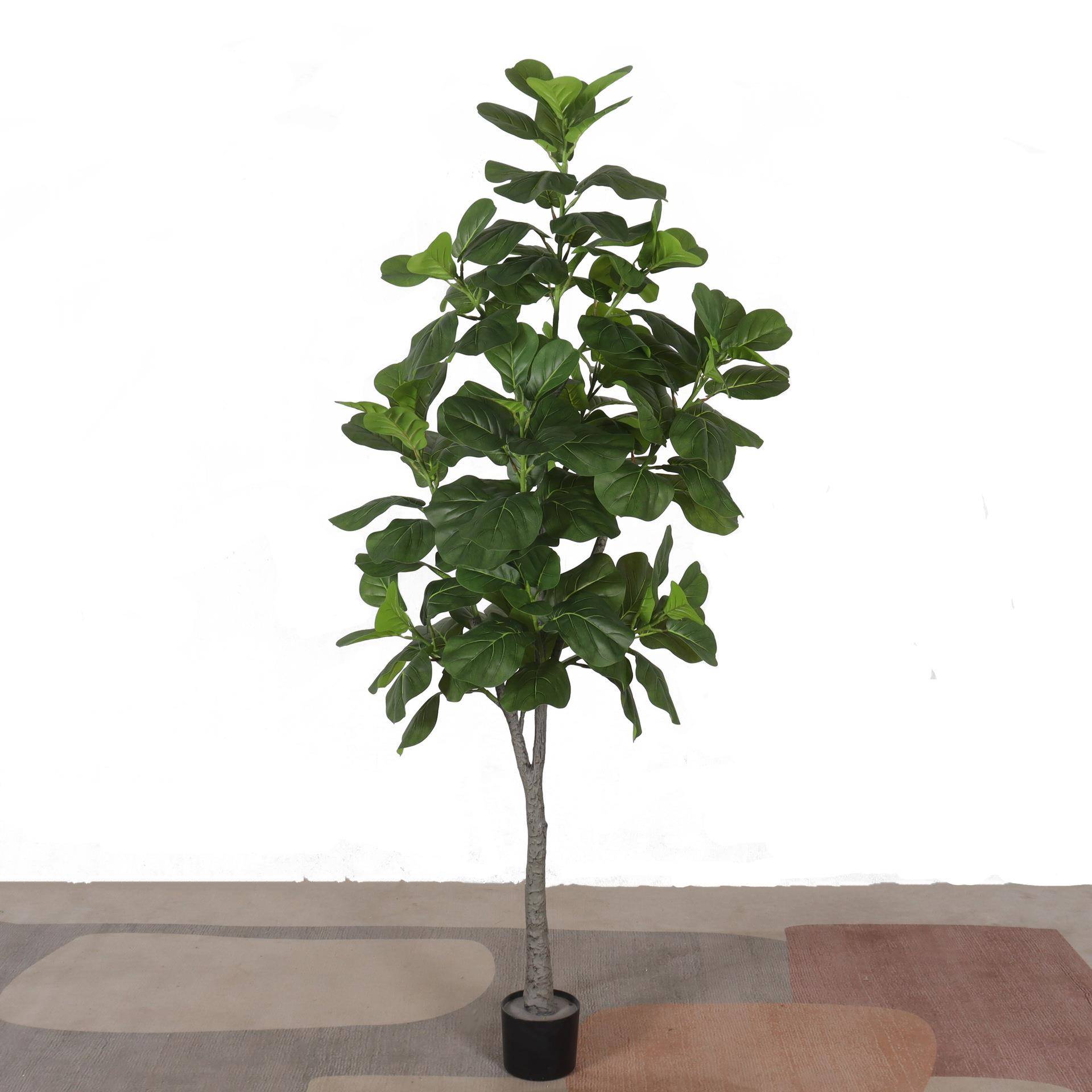 仿真散植物jw002旅人欧蕉盆景北大型装饰树尾葵盆栽室内假客厅落