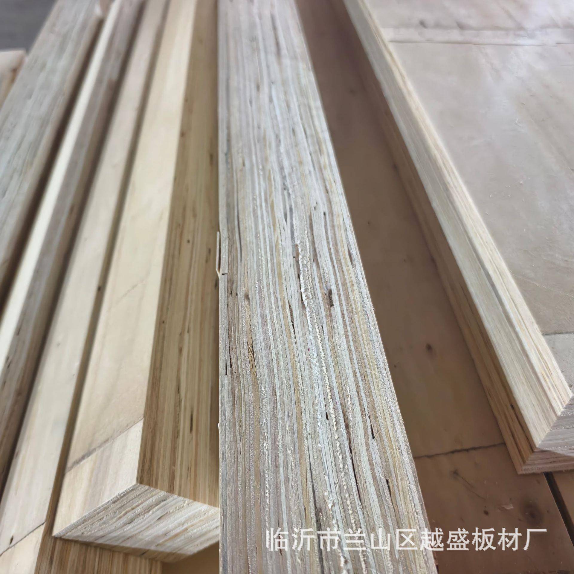 8米单板层积材承重强度高不开裂防潮可定尺LVL免熏蒸胶合板木方图片