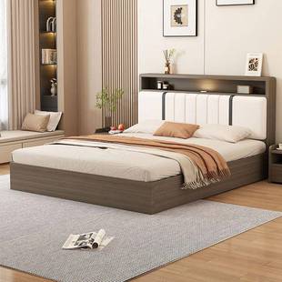 新款 家用小户型出租房床多个规格双人床1.5米简约民宿1.2m单人床