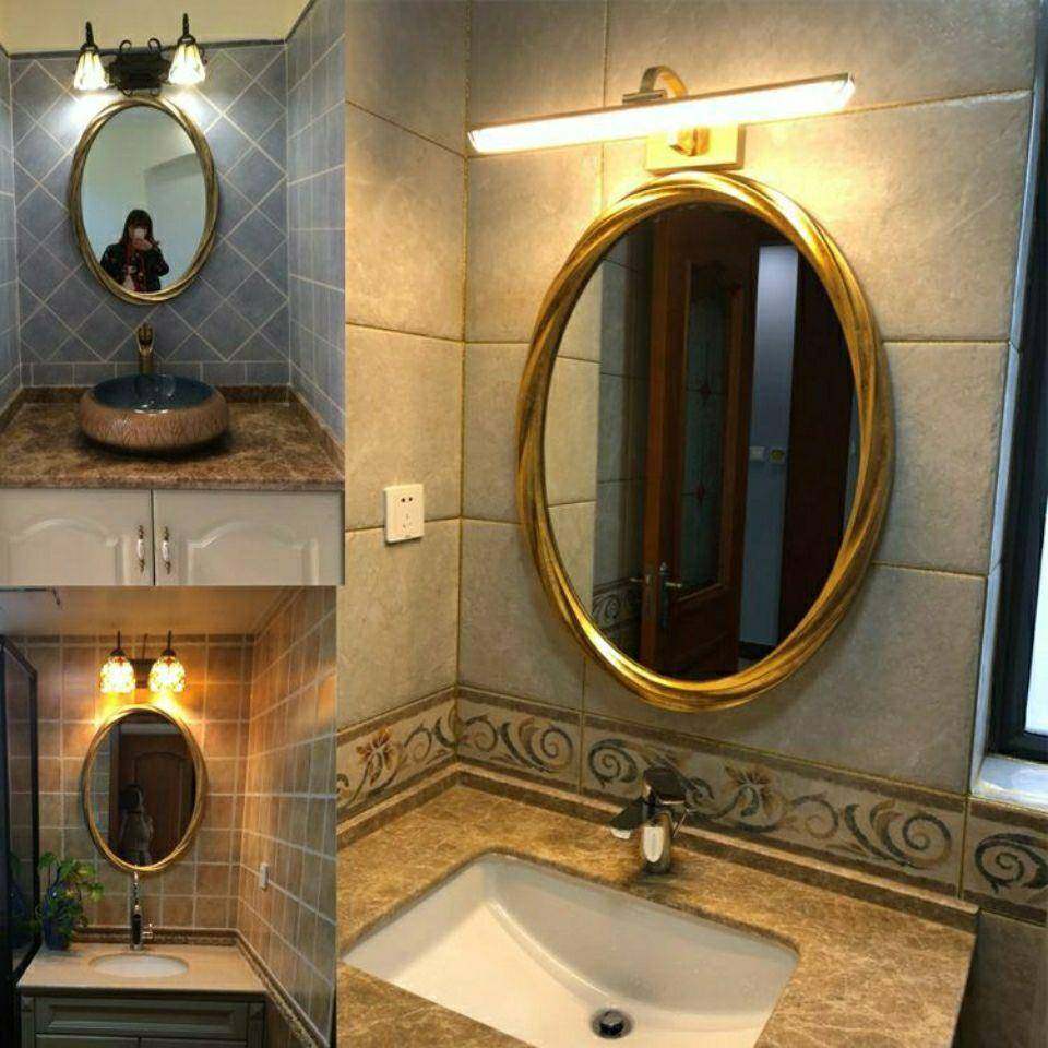 星城欧式复古浴室装饰镜子带框椭圆酒店卫生间台盆镜,纺织面料/辅料/配套,纺织机械配件,淘宝优惠券,粉丝福利购,淘宝优惠卷