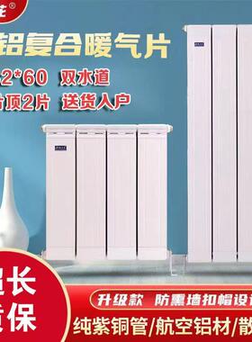 河北暖气片TL-132*60-600复合集中供暖散热器家用壁挂双水道水暖