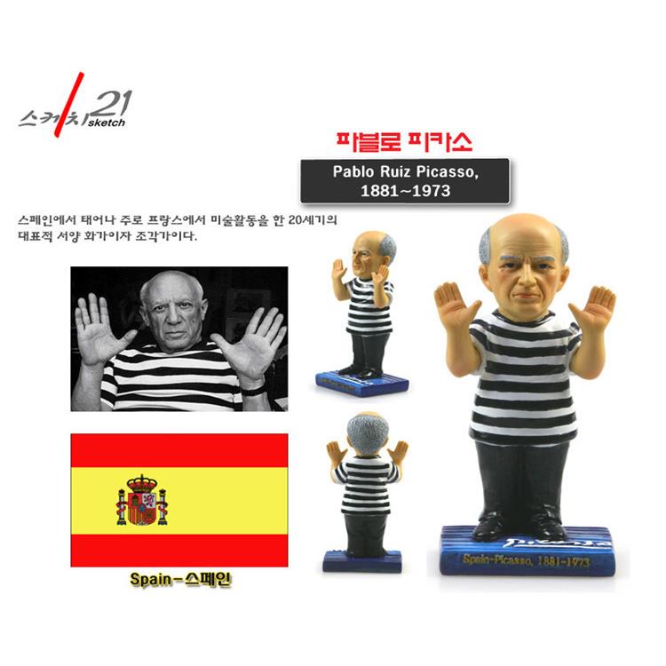 树脂工艺品家居摆件世界名人西班牙毕加索创意工艺品摆件