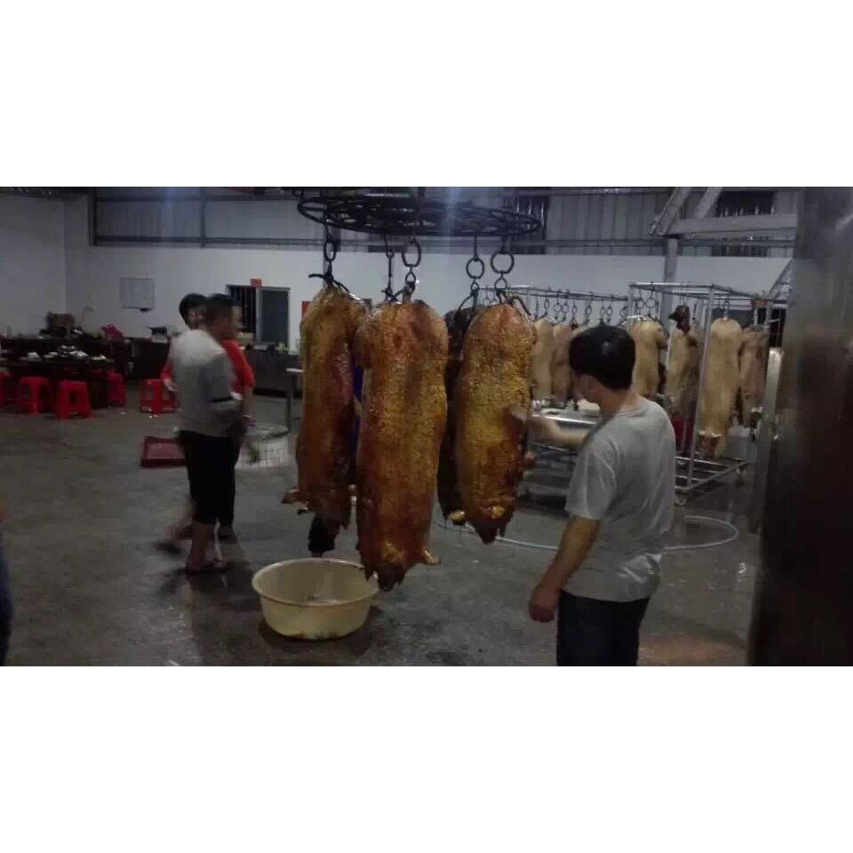 广东烧腊设备电不锈钢烧猪炉送烤全猪培训