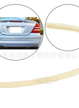 适用于2001-2007奔驰C级W203尾翼改装配件无损安装