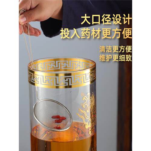 泡酒瓶玻璃瓶人参泡酒玻瓶璃容器坛酒罐酒桶大酒容酒量空79酒瓶