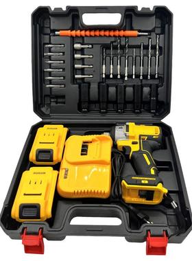 牛德伟小型电89123冲击电动扳手风无扳刷起子炮机锂充电手工具套