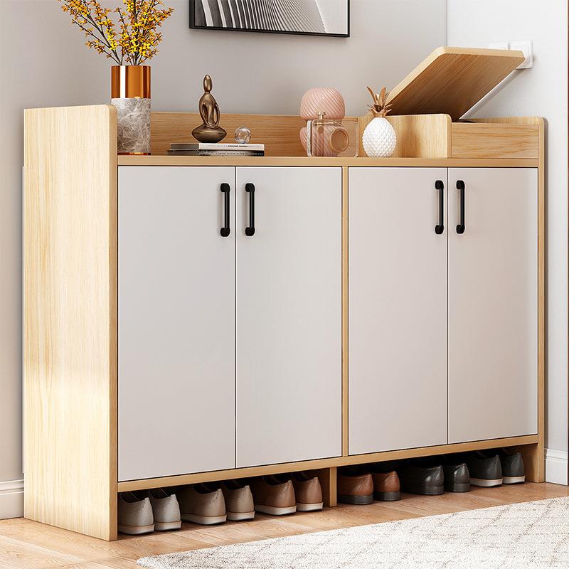 鞋门架家用小窄口室器内好看简49116约现代卧网室收纳神防尘小型