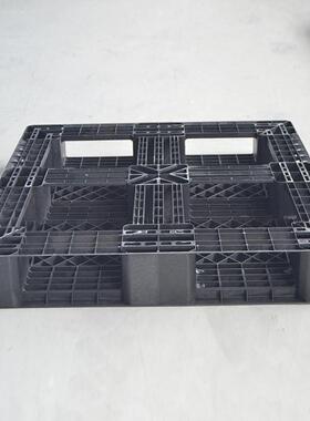 回料托盘网格田字塑叉车防潮胶垫物流打包塑用料周转专XNW板用货