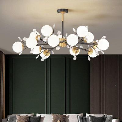 厂约家直0供北欧风意格客厅吊灯简现代轻奢餐厅灯创现代魔豆卧室