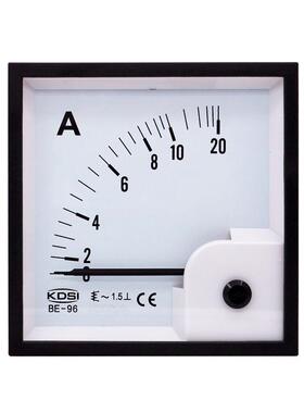 KDSI单相安培表BE-96AC50mA~60A直通型指针交流电流表直销