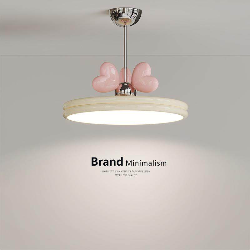 奶油风儿童房吊灯女孩爱心女生现代简约卧室房间护眼全光谱吸顶灯,节庆用品/礼品,新娘配件,淘宝优惠券,粉丝福利购,淘宝优惠卷