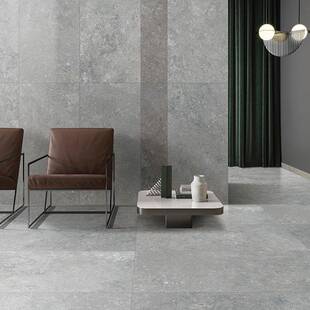 瓷砖0现代17204轻奢地砖1200X60客厅擦抛瓷砖凹防滑耐磨地凸板砖