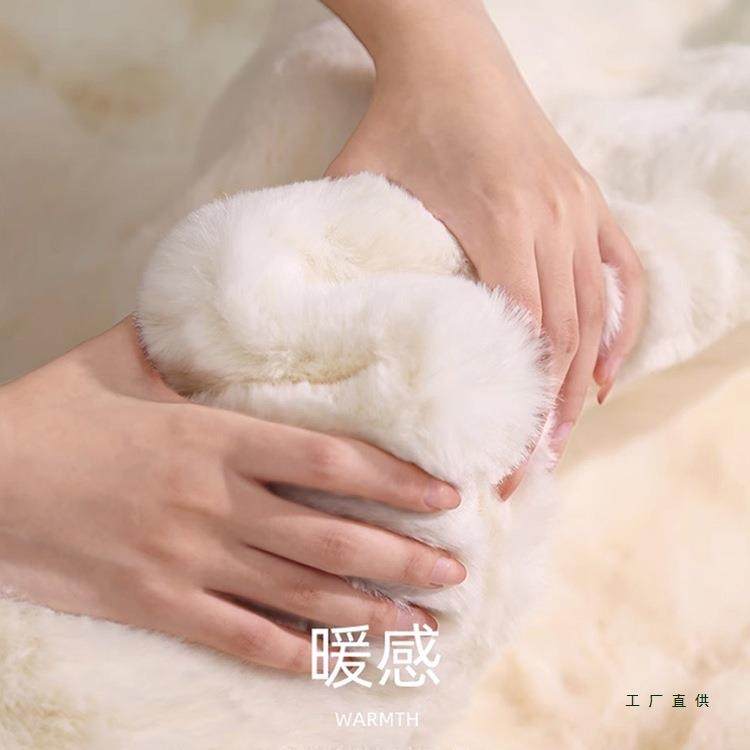 加仿兔毛卧室油床边厚毯柔软泡绒高泡级F98HMJ97感飘窗房间地垫奶,居家布艺,飘窗垫,淘宝优惠券,粉丝福利购,淘宝优惠卷