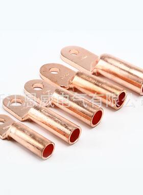 威尔B6级D德T1-30mm平方391电缆堵油铜接线鼻纯紫铜0铜线耳铜鼻子