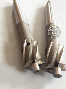 带导ROQ柱沉可柄换平底锪钻锥莫氏柄铣头刀沉孔钻