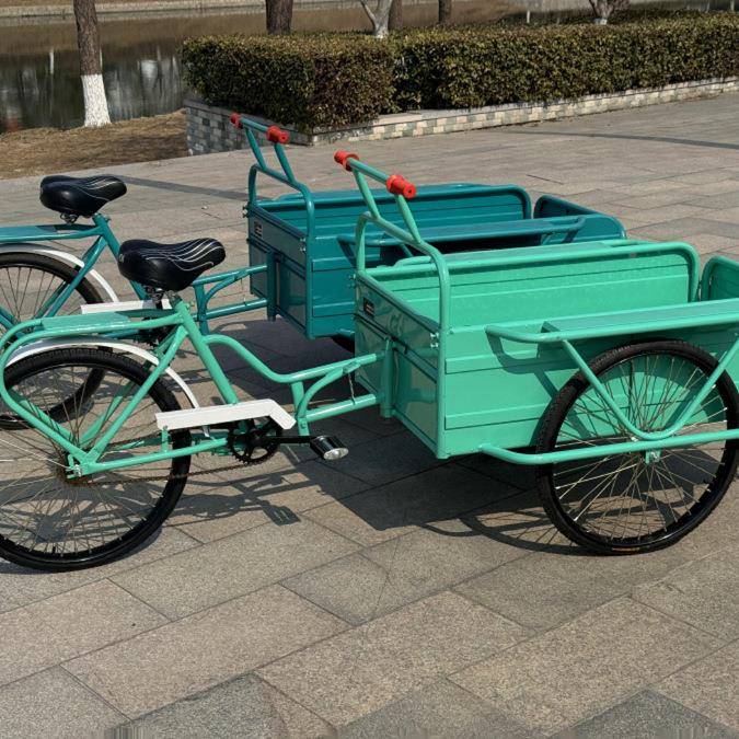 红美食自行车夜市道具倒骑驴老摆式金刚款24摊三轮车三轮倒网倒力