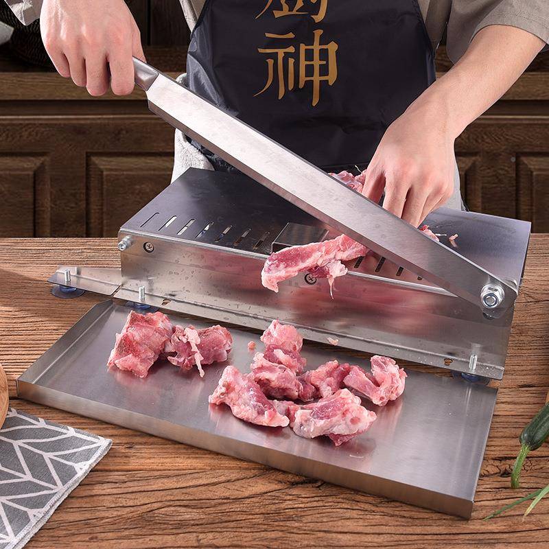厂家砍骨刀冻切片刀砍肉锈骨刀砍鸡不钢刀家85用商业药材斩骨刀