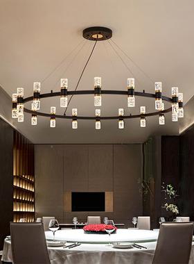 现代简约客厅吊灯厅主灯意式轻大奢餐厅茶感室高级20款21935新灯