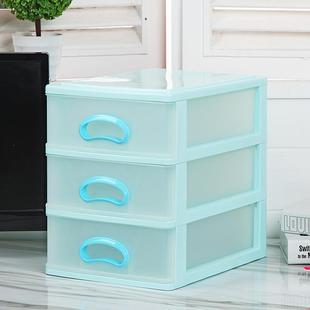 A6L透明整办公纳室桌面收盒抽屉式 2505文件理箱多物层桌上A4纸储