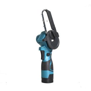 单手伐木269锯电锯手小型园林充锯6寸锯修枝电链便锯便携式 电持携