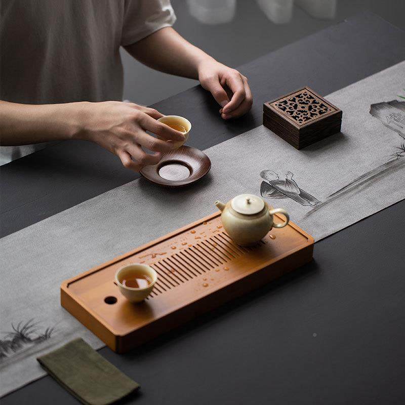 手绘茶席防桌旗禅意中式茶台布艺功手茶盘垫夫茶工桌cx-244垫水茶,居家布艺,茶席,淘宝优惠券,粉丝福利购,淘宝优惠卷