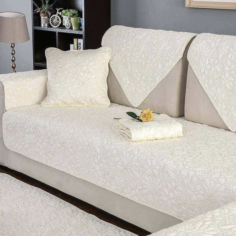 JK221654沙发滑垫纯布艺棉坐垫四季通用全棉防北欧简约现代沙发套,居家布艺,沙发套,淘宝优惠券,粉丝福利购,淘宝优惠卷