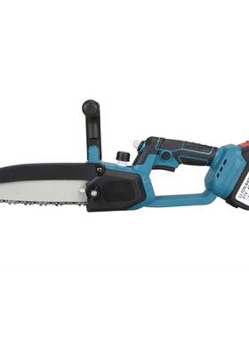 新款8寸锂电电你动电链锯可加油充家户用园林修枝NZJ外伐木迷电电
