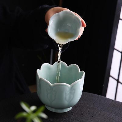 仿宋9730点小号天青手执壶汤瓶酒茶壶中式宋瓷代陶仿茶宋茶壶具