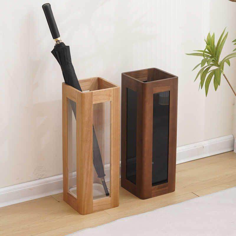 雨伞收架家用门口伞桶商用雨大酒F98JJJS5店容量伞架中纳式实木雨,收纳整理,书桌收纳置物架,淘宝优惠券,粉丝福利购,淘宝优惠卷
