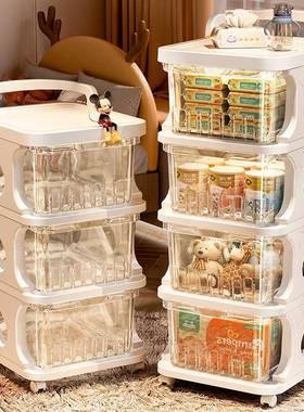 推车置小物架零食移TH-DF-10多层收纳架落地可动客纳厅零食车宿舍