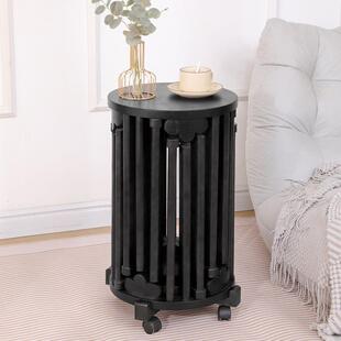 实木叠叠乐凳子可叠放凳子六合一可移动叠叠乐边几凳轮凳子厂