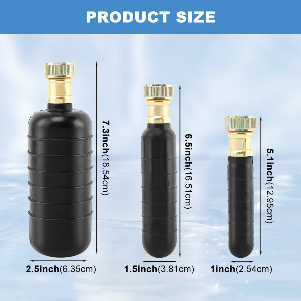 工厂直供1-6in水管排水清洁配套用橡胶气囊多种场景用管道疏通器