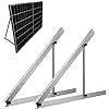 太阳能板可调节支架适用150W便携式 可折叠三角形光伏支架