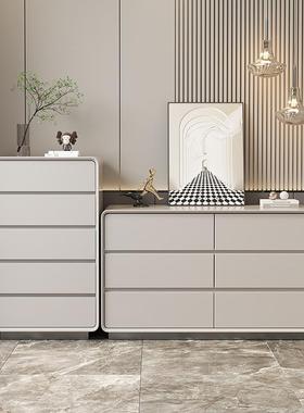 TSD01现代极简实木五斗柜六斗柜玄关柜储物柜餐边柜卧室收纳柜床