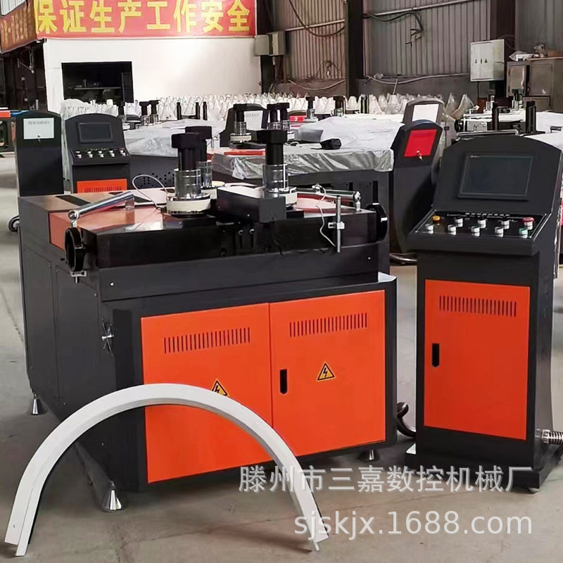 铝合金沐浴房加工制作设备不锈钢淋浴房型材数控弯弧弯圆机