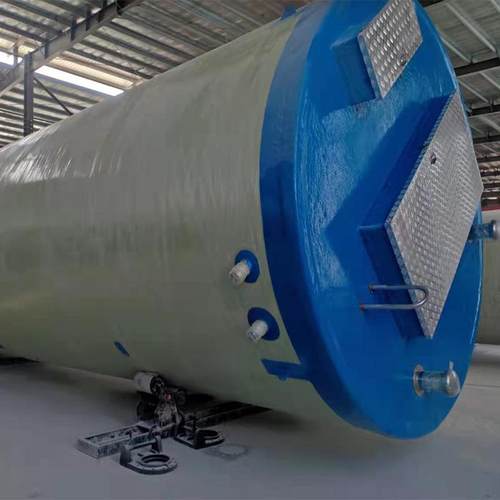 玻璃钢泵站一体化污水泵站一体化预制雨水泵站地埋污水提升泵站