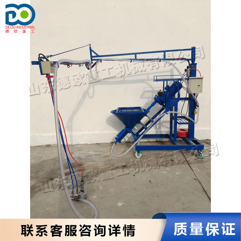 建筑业用螺杆式GRC喷浆机GRC玻璃纤维丝喷涂机湿式水泥机