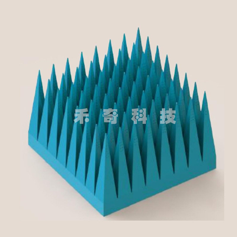 无纺布吸波材料微波暗室信号吸收高功率难燃型电磁波雷达防抗干扰