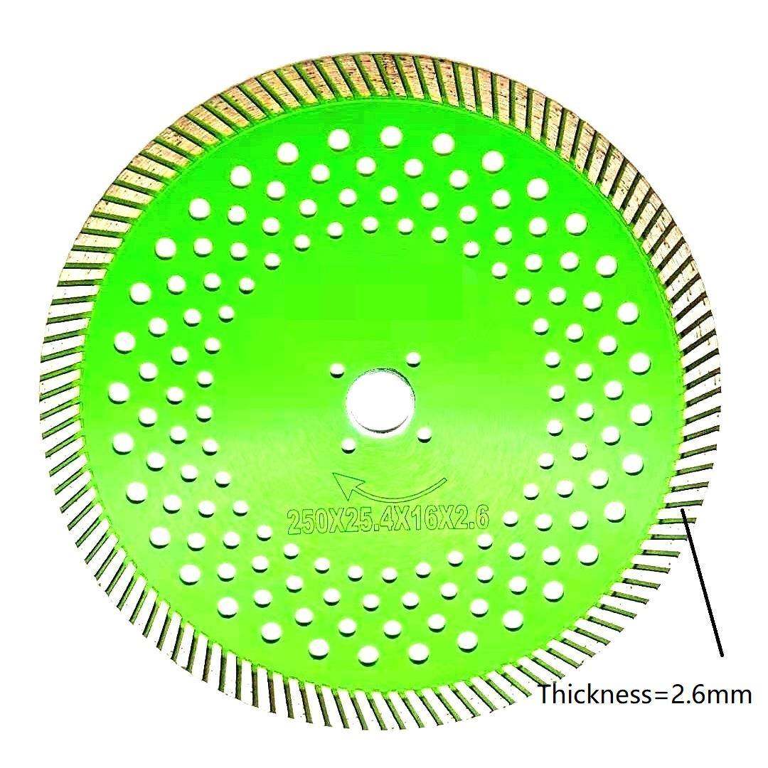 金刚石锯片250石材大理石切割片HOTPRESS混凝土开槽片多孔散热,纺织面料/辅料/配套,纺织机械配件,淘宝优惠券,粉丝福利购,淘宝优惠卷