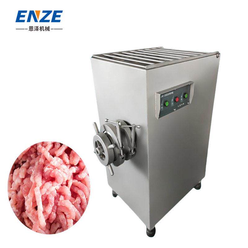 大型商用冻肉绞肉机鸡骨架碎骨机厂家广味腊肠绞肉设备现货直供