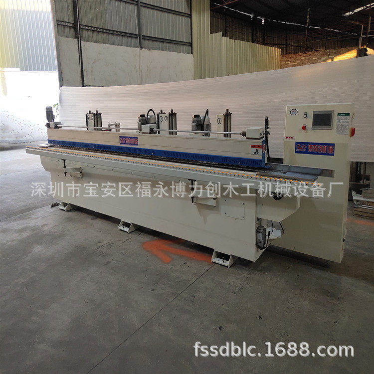 全自动铣边砂边机1X2S2D2P全自动直线砂边机木工机械设备铣边